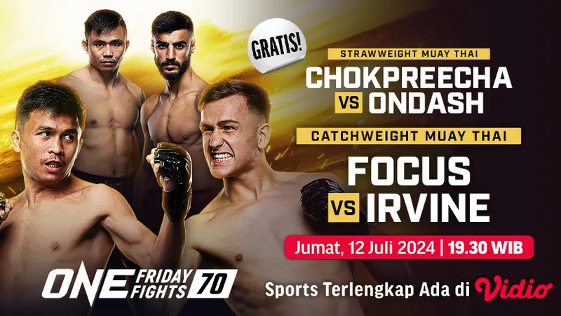 ONE Friday Fights 70 Diwarnai KO Brutal Sikut Setajam Pedang