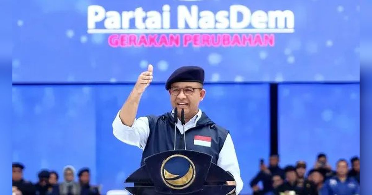 Anies NasDem Belum Pasti Didaftarkan Pilkada 2024